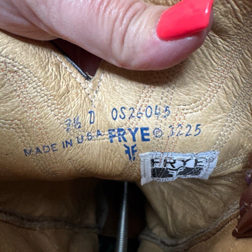 Women’s Frye Billy Cowboy boot size 9.5 D - 2.5" Heel - Picture 9 of 11
